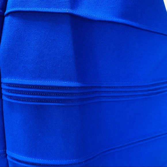 MADEWELL Cobalt Blue Fit Flare Sleeveless Dress - Picture 10 of 12